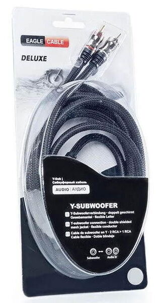 Сабвуферный кабель Eagle Cable DELUXE Y-Subwoofer 10,0 m, 10041100 артикул A143291-1-4