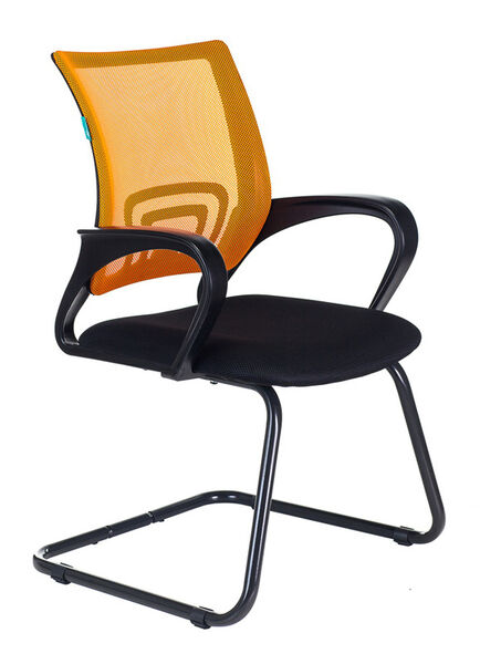 Кресло Бюрократ CH-695N-AV/OR/TW-11 (Office chair CH-695N-AV orange TW-38-3 seatblack TW-11 runners metal черный) артикул A148309-1 в интернет-магазине «HiFi-Trade»