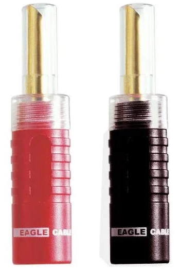 Коннектор Eagle Cable DELUXE BFA Banana red, black #308169 артикул A143254-1