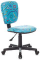 Кресло Бюрократ CH-204NX/STICK-BLUE (Children chair CH-204NX blue Sticks 06 cross plastic) артикул A148224-1-1