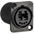 Панельный разъем Neutrik NO2-4FDW-A артикул A141557-1-1