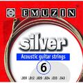 Струны для акустической гитары Emuzin 6А202 SILVER