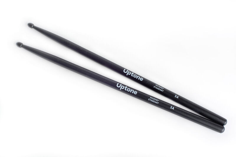 Барабанные палочки UPTONE Hickory Standard 5A Natural Black артикул A155062-1-3