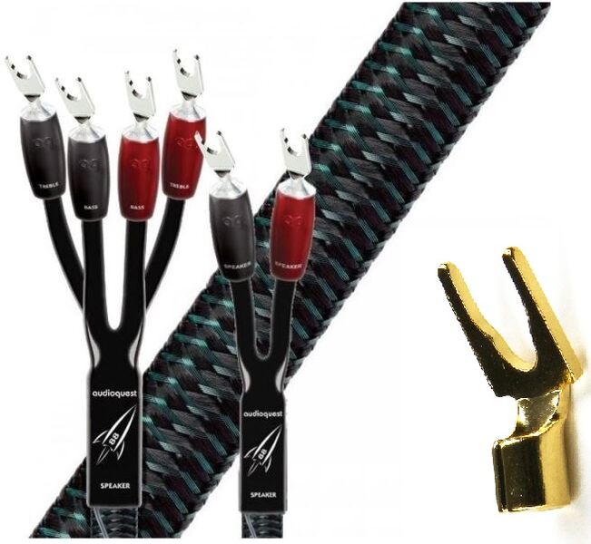 Кабель акустический AudioQuest Rocket 88 SBW-SPADEG (4.0 м) артикул A133744-1