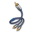 Кабель межблочный In-Akustik Premium Y-Subwoofer Cable Y-Sub RCA-2RCA 15.0m #0040815 артикул A102423-1-1