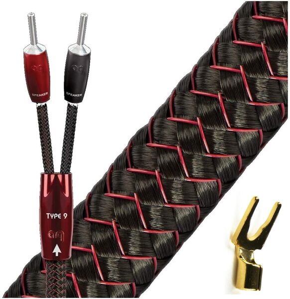 Кабель акустический AudioQuest Type 9 FR-SPADEG (2.0 м) артикул A133796-1