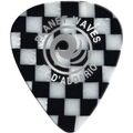 Медиаторы Planet Waves 1CCB4-10 Celluloid, Standard Shape, Medium, Checkerboard 10 шт