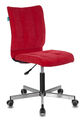 Кресло Бюрократ CH-330M/VELV88 (Office chair CH-330M red Velvet 88 cross metal хром) артикул A148161-1-1