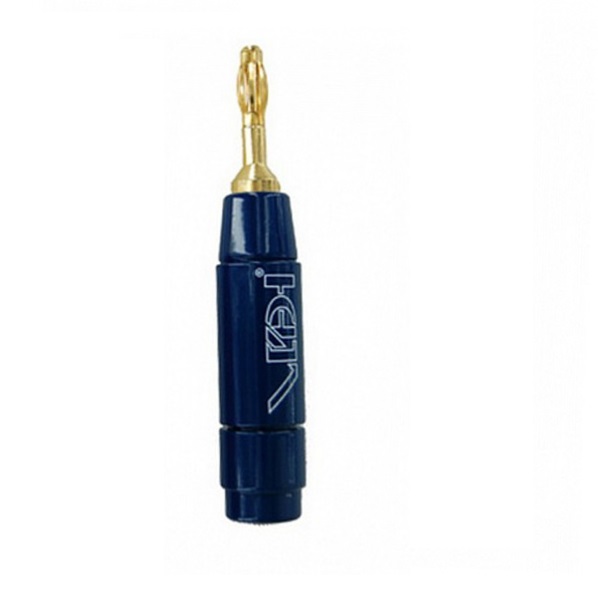 Разъем Van Den Hul BERRI Bus Connector with Banana 10 mm Blue артикул A130136-1