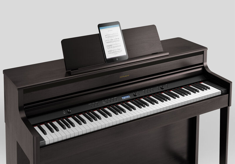 Цифровое пианино Roland HP704-DR + KSH704/2DR артикул A126758-1-5