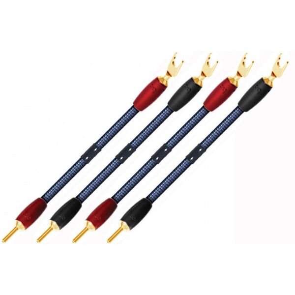 Перемычки AudioQuest ThunderBird BiWire Jumpers SPADES>BANS 4 шт артикул A172796-1 в интернет-магазине «HiFi-Trade»