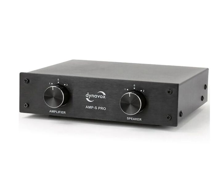 Коммутатор акустического сигнала, 2-канальный Dynavox AMP-S PRO BL (207765) артикул A163682-1