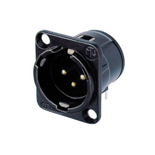 Разъем Neutrik NC3MD-H-B артикул A161797-1