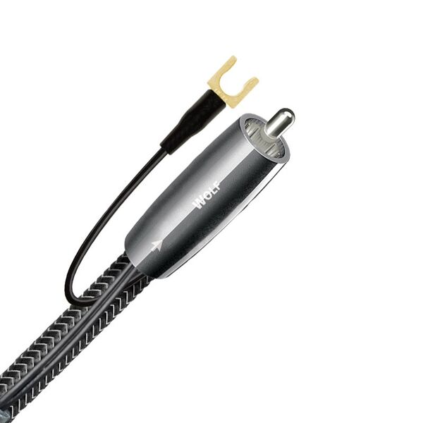 Кабель межблочный аудио AudioQuest Wolf Rca-Rca Braided 5.0m артикул A119393-1 в интернет-магазине «HiFi-Trade»