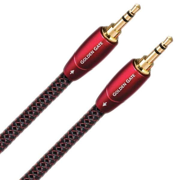 Кабель межблочный аудио AudioQuest Golden Gate 3.5M-3.5M, 1.5 м артикул A130992-1