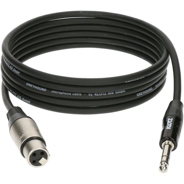 Микрофонный кабель Klotz GRG1FP01.5 GREYHOUND артикул A128894-1