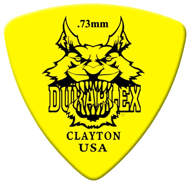 Медиаторы CLAYTON DXRT73/12 - 0.73 mm DELRIN широкие 12 шт артикул A167894-1
