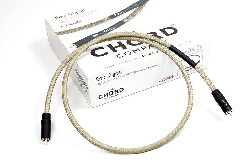 Кабель межблочный аудио Chord Company Epic digital RCA 1.5m артикул A153985-1