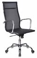 Кресло Бюрократ CH-993/M01 (Office chair CH-993 black M01 gauze cross metal хром) артикул A148297-1-1