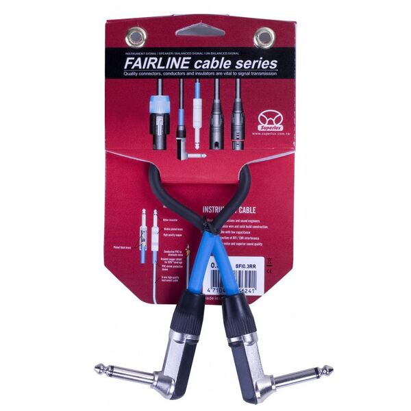 Инструментальный кабель Superlux SFI0.3RR артикул A135027-1 в интернет-магазине «HiFi-Trade»