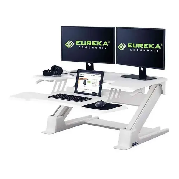 Подставка на компьютерный стол для работы стоя EUREKA ERK-CV-PRO36W артикул A149803-1