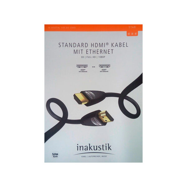 HDMI кабель In-Akustik Star HDMI 5.0m #00324550 артикул A102364-1-2