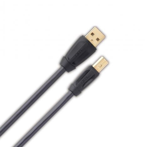 USB кабель QED 6901 Performance USB A-B Graphite 1.5m артикул A102536-1