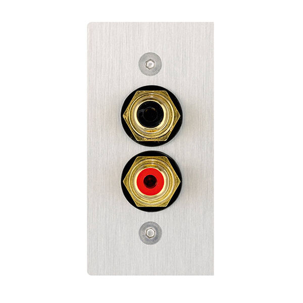 Клемная панель In-Akustik Premium Audio Cable Terminal 56x28 2 RCA #00980085026 артикул A112983-1 в интернет-магазине «HiFi-Trade»