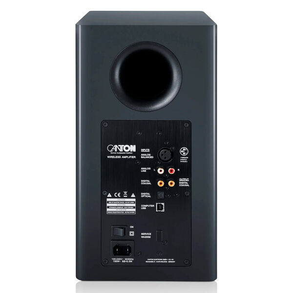 Полочная акустика Canton Smart Townus 2 black high gloss артикул A172273-1-9