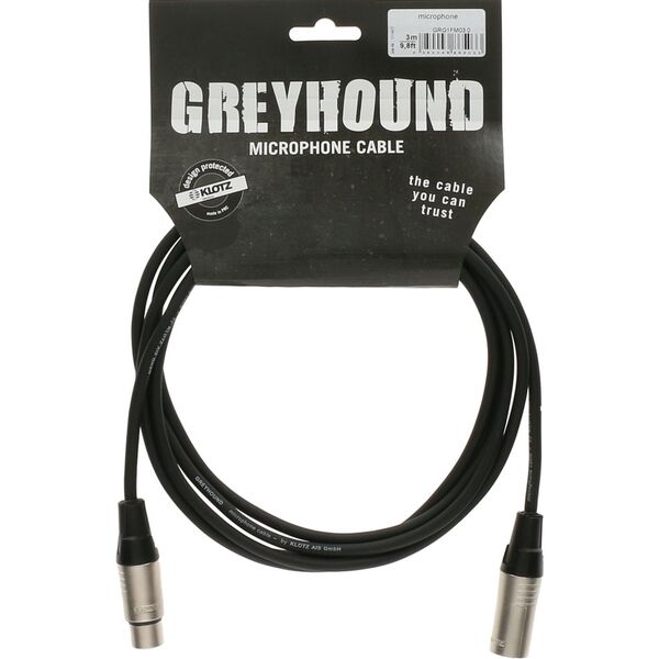 Кабель микрофонный Klotz GRG1FM05.0 GREYHOUND артикул A123059-1