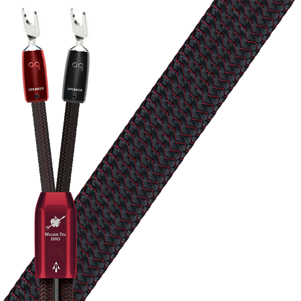 Акустический кабель AudioQuest William Tell Zero (Full-Range or Treble) Spade 3.0m артикул A120377-1