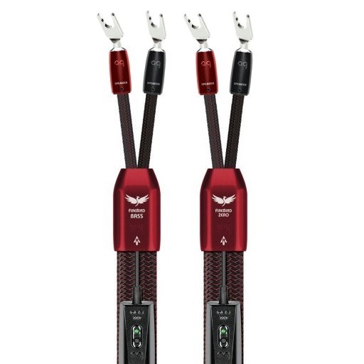 Акустический кабель AudioQuest FireBird ZERO with FireBird BASS BiWire Spade 2.5m артикул A120180-1