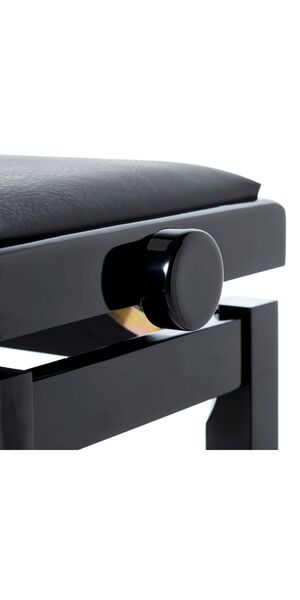 Банкетка для пианино Bespeco SG101BLSN Black Polish/Black Vinyl артикул A146397-1-3