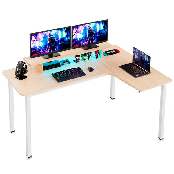 Стол письменный (для компьютера) EUREKA L60R-MW Maple артикул A170422-1 в интернет-магазине «HiFi-Trade»