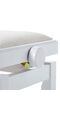 Банкетка для пианино Bespeco SG101WLVB White/Beige Velvet артикул A146402-1-2