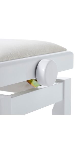Банкетка для пианино Bespeco SG101WLVB White/Beige Velvet артикул A146402-1-2