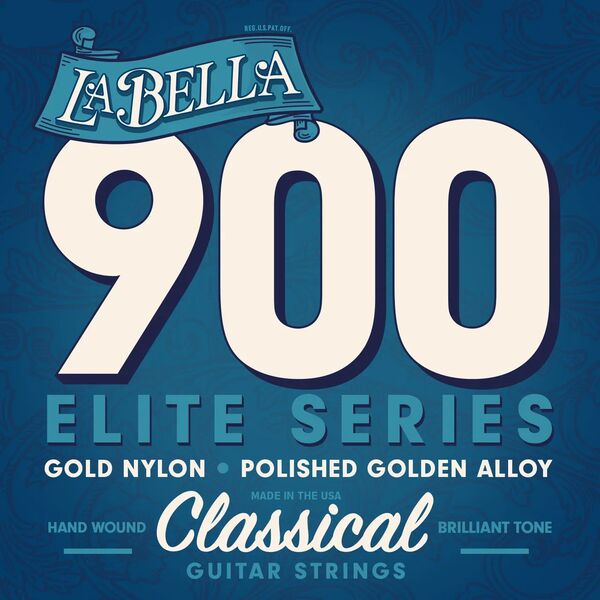 Струны для классической гитары La Bella 900 Golden Superior артикул A168234-1