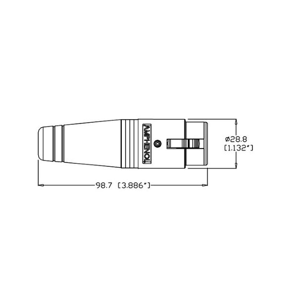 Разъем Amphenol AP-4-11 артикул A121704-1-2