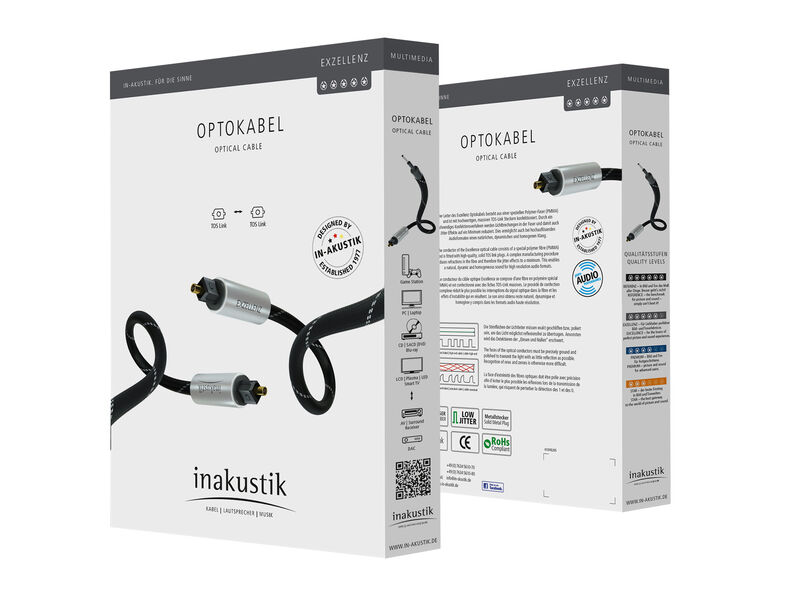 Кабель оптический In-Akustik Exzellenz Optical Cable Toslink 1.0m #00604501 артикул A112333-1-2