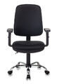 Кресло Бюрократ T-620SL/BLACK (Office chair T-620SL black TW-11 cross metal хром) артикул A148221-1-2