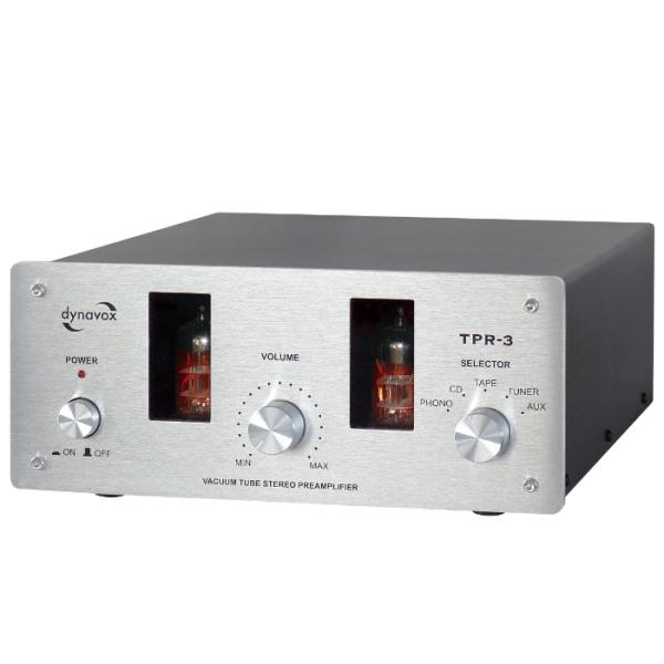 Стерео предусилитель Dynavox TPR-3 silver артикул A107891-1