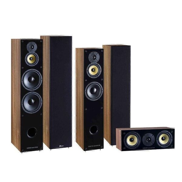 Домашние кинотеатры 5.0 Davis Acoustics Balthus Set 5.0 (90+50+10) walnut артикул X33983905-1