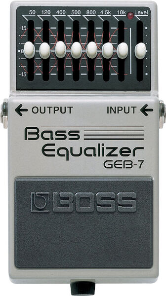 Педаль для гитары Boss GEB-7 Bass Equalizer артикул A123459-1-2