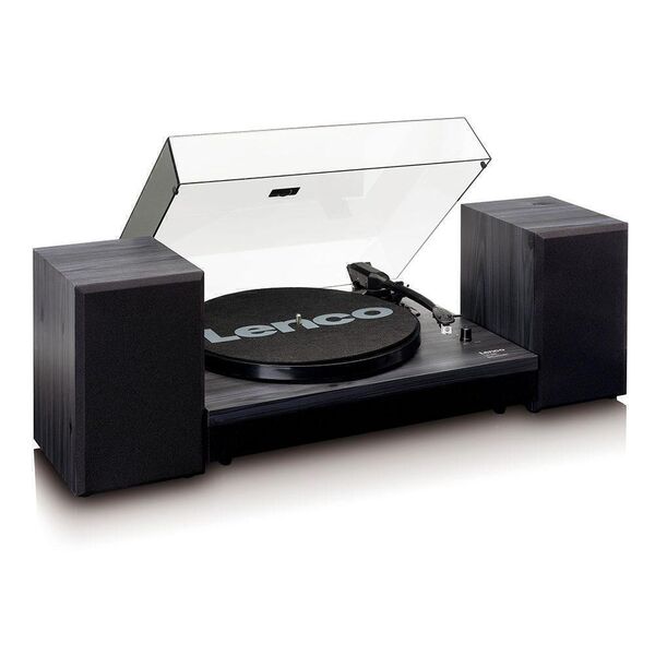 Виниловый проигрыватель Lenco LS-300BK c Bluetooth и комплект динамиков артикул T352152-1 в интернет-магазине «HiFi-Trade»