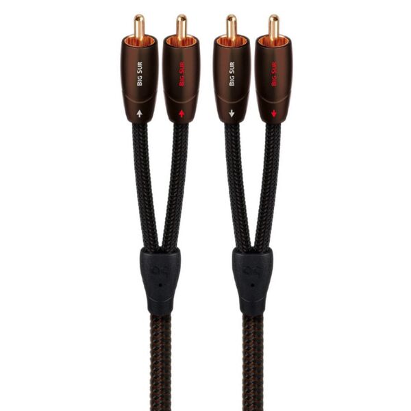 Кабель межблочный аудио AudioQuest Big Sur 2RCA-2RCA, 12.0 м артикул A131026-1