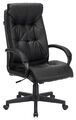 Кресло Бюрократ CH-824B/LBLACK (Office chair CH-824 black eco.leather cross plastic) артикул A148188-1-1
