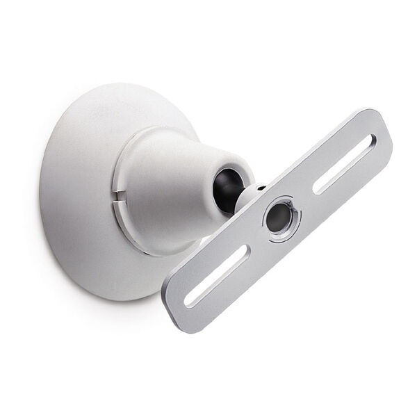 Крепление EuroMet RD/S 122 N-W Настенный кронштейн шарнирного типа для установки громкоговорителя до 5кг, пластина 122 х 36 mm, с регулировками поворота и наклона, полиамид белого цвета. артикул A105232-1 в интернет-магазине «HiFi-Trade»