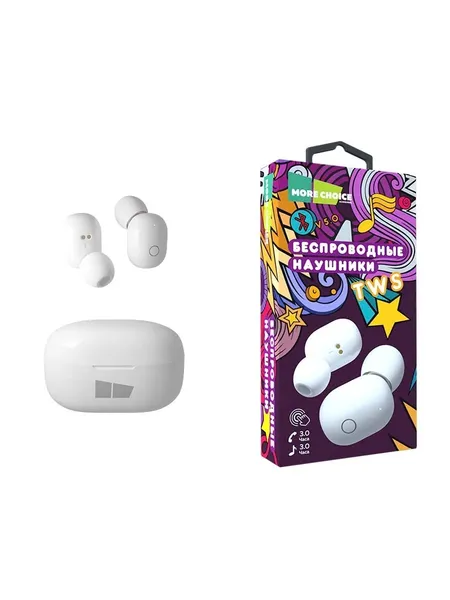 Наушники More choice BW15 TWS white артикул A148600-1-2