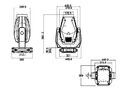 Поворотная голова Silver Star SS652SC CYAN 24000XS артикул A130050-1-9