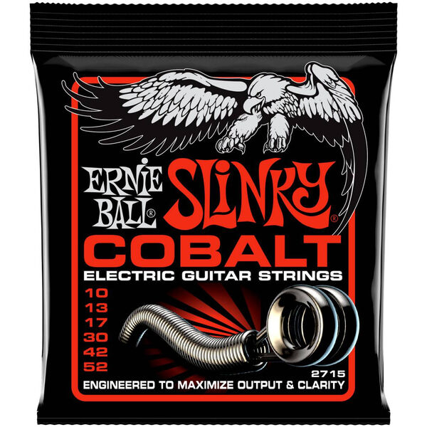 Струны для электрогитары Ernie Ball 2715 Cobalt Skinny Top Heavy Bottom Slinky артикул A168527-1